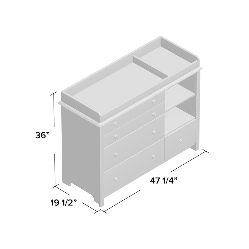 South Shore Little Smileys Changing Table Dresser & Reviews Wayfair